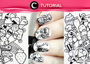 Wanna create your own doodle nail art? See the tutorial, here http://bit.ly/2hEyAgo. Video ini di-share kembali oleh Clozetter: ranialda. Cek Tutorial Updates lainnya pada Tutorial Section.