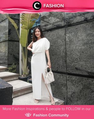 Steal this Clozette Ambassador @kerenejesica's elegant look in white on white outfit. Simak Fashion Update ala clozetters lainnya hari ini di Fashion Community. Yuk, share outfit favorit kamu bersama Clozette.