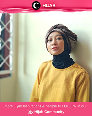 Summer mood with yellow outfit and turban. Simak inspirasi gaya Hijab dari para Clozetters hari ini di Hijab Community. Image shared by Clozetter: @insommia. Yuk, share juga gaya hijab andalan kamu
