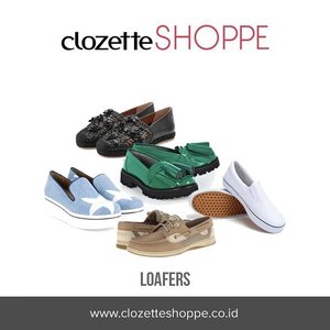 Loafers kembali jadi tren tahun ini. Loafers merupakan the next level of flat shoes dengan variasi dan model yang lebih beragam. Temukan koleksi loafers terbaru di #ClozetteSHOPPE dan buat penampilanmu semakin chic!  http://bit.ly/1Rma4xo
.
.
.
#loafer #loafers #jualloafers #ClozetteID  #onlinestore