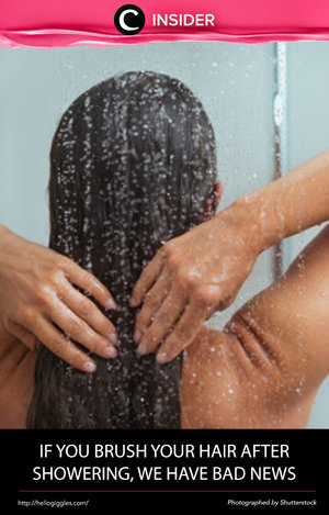 Ternyata menyisir rambut dalam keadaan basah bisa membahayakan kesehatan rambut, lho, Clozetters! Selengkapnya ada di artikel dari Hello Giggles ini http://bit.ly/1W5fEZU. Simak juga artikel menarik lainnya di http://bit.ly/ClozetteInsider