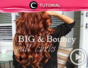 Rambutmu lepek dan terlalu lemas? Berikut tips agar kamu mendapatkan rambut yang bervolume dan bouncy http://bit.ly/2edlkAr. Video ini di-share kembali oleh Clozetter: dintjess. Cek Tutorial Updates lainnya pada Tutorial Section.