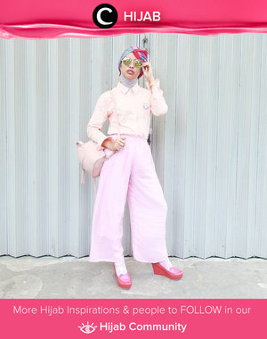 Pastel color outfit combination makes your look more feminine and attractive. Simak inspirasi gaya Hijab dari para Clozetters hari ini di Hijab Community. Image shared by Star Clozetter: @rimasuwarjono. Yuk, share juga gaya hijab andalan kamu