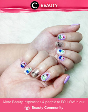 How cute are the nails? Simak Beauty Updates ala clozetters lainnya hari ini di Beauty Community. Image shared by Clozetter: @mgirl83. Yuk, share beauty product andalan kamu.