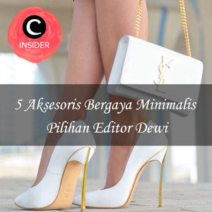 Intip jajaran aksesoris minimalis pilihan Editor majalah Dewi di http://bit.ly/1hFUjUx. Lihat juga artikel fashion/beauty lainnya di http://bit.ly/ClozetteInsider
