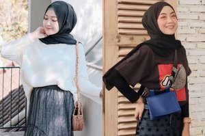3 Padu padan Rok Transparan ala Selebgram Hijab yang Bisa Kamu Contek! - Stylo.ID
