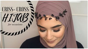 Occasional Criss Cross Hijab Tutorial - Hijab Fashion Inspiration
