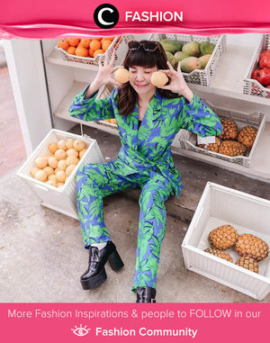 Green, blue, and weekend mood. Image shared by Clozette Ambassador @steviiewong. Simak Fashion Update ala clozetters lainnya hari ini di Fashion Community. Yuk, share outfit favorit kamu bersama Clozette.