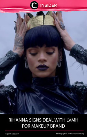 Rihanna akan segera meluncurkan sebuah brand kosmetik? Wow! Selengkapnya di http://bit.ly/1SOfRdo. Simak juga artikel menarik lainnya di http://bit.ly/ClozetteInsider