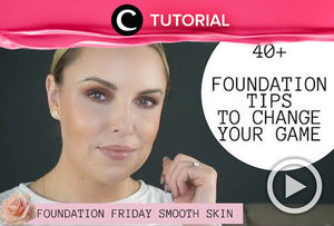 Ini dia tips & trik agar foundation kamu terlihat sempurna: http://bit.ly/3aeKsAV. Video ini di-share kembali oleh Clozetter @ranialda. Lihat juga tutorial lainnya di Tutorial Section.