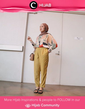 Clozetter @nabilaaz wrapped in her comfort zone outfit. Simak inspirasi gaya Hijab dari para Clozetters hari ini di Hijab Community. Yuk, share juga gaya hijab andalan kamu.