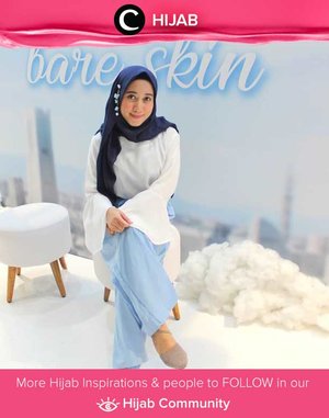In the mood for baby blue and white. Simak inspirasi gaya Hijab dari para Clozetters hari ini di Hijab Community. Image shared by Clozetter @ratnasha22. Yuk, share juga gaya hijab andalan kamu. 