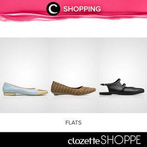 Flat shoes memang nyaman dipakai. Untuk pemakaian yang lama, pilih flat shoes yang memiliki bantalan agar lebih nyaman lagi. Cek koleksinya di #ClozetteSHOPPE , klik: http://bit.ly/1W4xA2U