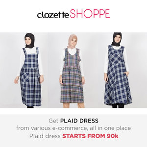 Plaid dress never go-out-of-style! Belanja plaid dress favorit MULAI 90 ribu dari berbagai ecommerce site Indonesia via #ClozetteSHOPPE!
http://bit.ly/28XqewS