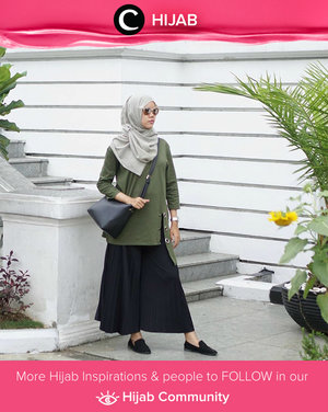 Green day. Simak inspirasi gaya Hijab dari para Clozetters hari ini di Hijab Community. Image shared by  Clozetter @yoraanastasha. Yuk, share juga gaya hijab andalan kamu