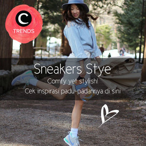 Comfy yet stylish! Cek inspirasi padu padan sneakers dari Clozetters di sini http://bit.ly/1Ncb2M2. Atau cek juga kurasi dengan tema lainnya di sini bit.ly/ClozetteTrends