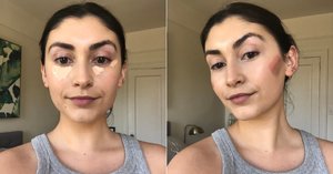 I Tried the Viral "Facelift" Concealer Hack From TikTok, and I Have Thoughts