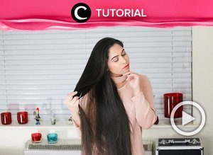 Agar tak rontok lagi, kamu harus memastikan rambutmu sehat hingga ke akar. Coba rawat menggunakan metode ini: http://bit.ly/366MxNe. Video ini di-share kembali oleh Clozetter @kyriaa. Lihat juga tutorial lainnya di Tutorial Section.