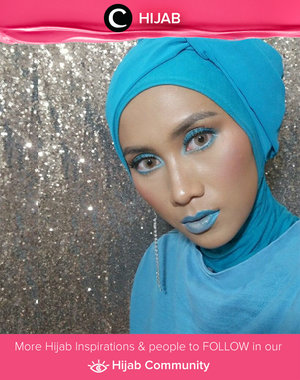  Create all abaout blue makeup. Simak inspirasi gaya Hijab dari para Clozetters hari ini di Hijab Community. Image shared by Clozetter @chandra_wulan1. Yuk, share juga gaya hijab andalan kamu