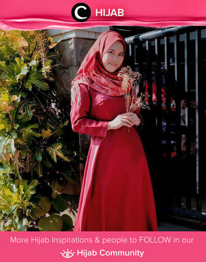 Be bold and brave like Clozetter @Ismahanchrnns in her red-on-red outfit from head to toe. Simak inspirasi gaya Hijab dari para Clozetters hari ini di Hijab Community. Yuk, share juga gaya hijab andalan kamu.