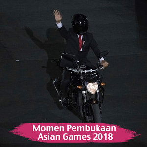 So proud!! Siapa yang belum bisa move on juga dari #OpeningCeremonyAsianGames2018? Mana bagian favoritmu? Clozette pastinya ketika Bapak Jokowi mengendarai motor 😍.📸 @kemenpar @tulusm #ClozetteID #AsianGames2018