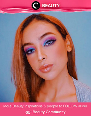 Clozetter @nadadella rocked multi-color eyeshadows for her makeup look. Simak Beauty Update ala clozetters lainnya hari ini di Beauty Community. Yuk, share juga beauty look favorit kamu bersama Clozette.