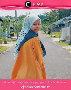 Take your style with printing scarf. Simak inspirasi gaya Hijab dari para Clozetters hari ini di Hijab Community. Image shared by Clozetter @ratnajuni. Yuk, share juga gaya hijab andalan kamu