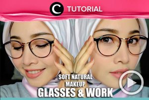 Menggunakan kacamata untuk kegiatan sehari-hari? Coba cek tutorial makeup yang cocok untuk kamu di: http://bit.ly/2Z5WDvG. Video ini di-share kembali oleh Clozetter @juliahadi. Lihat juga tutorial lainnya di Tutorial Section.