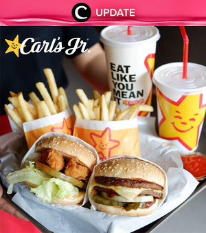 Jangan sampai kelewatan promo Hawaiian Burger di Carl's Jr.! Kamu dapat lihat infonya pada bagian "Premium" di aplikasi Clozette. Bagi yang belum memiliki Clozette App, kamu bisa download di sini http://bit.ly/app-clozetteupdate. Jangan lewatkan info seputar acara dan promo dari brand/store lainnya di Updates section.