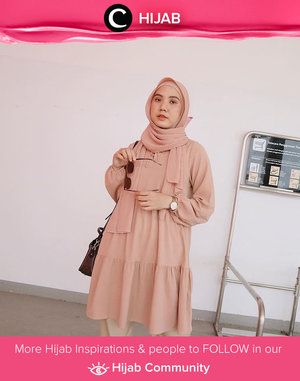 Clozetter @nabilaaz in shades of blush. Simak inspirasi gaya Hijab dari para Clozetters hari ini di Hijab Community. Yuk, share juga gaya hijab andalan kamu.