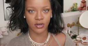 Rihanna shows off her makeup-free face in her new beauty tutorial to launch her summer products