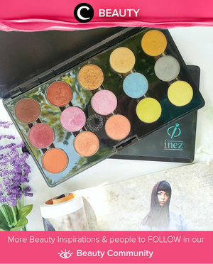 Looking for eyeshadow palette from local brand? Inez eyeshadow palette have buttery texture, very good pigmentation, and affordable. Simak Beauty Updates ala clozetters lainnya hari ini di Beauty Community. Image shared by Clozetter: @cindyartha. Yuk, share beauty product andalan kamu.