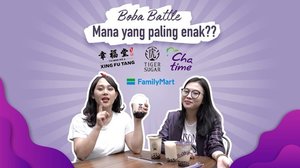 Bukan bermaksud bikin ngidam boba malem-malem, nih. Tapi di Youtube channel Clozette Indonesia ada video baru @puitika dan @nesyaw nge-battle 4 merek boba yang hits banget! 😍😍 Yuk lihat videonya di http://bit.ly/BobaBattle (link di bio)
.
#ClozetteID #CIDYoutube #BobaBattle #XingFuTang #TigerSugar #FamilyMart #Chatime