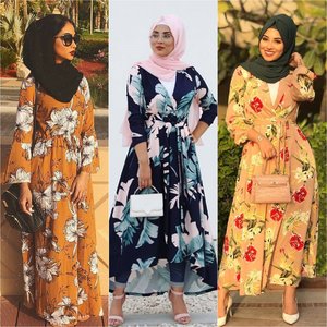 Beautiful Floral Summer Dresses - Shop and Prices - Hijab Fashion Inspiration