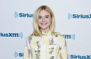 Elle Fanning took our favorite checkered Vans and turned them into heels