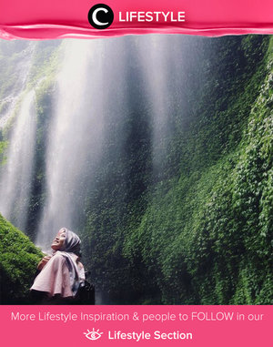 Have you visited the biggest waterfall in East Java? It's a Madakaripura Waterfall. Simak Lifestyle Updates ala clozetters lainnya hari ini di Lifestyle Section. Image shared by Clozetter: @cyntiayoga. Yuk, share momen favoritmu bersama Clozette.