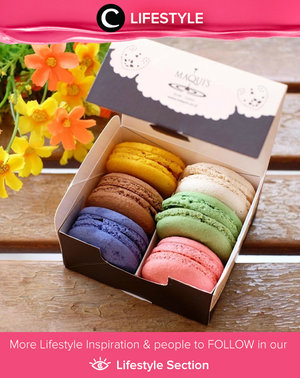 Colorful macaroons are so delicious to eat. In other case, that can be a food decorator. Simak Lifestyle Updates ala clozetters lainnya hari ini di Lifestyle Section. Image shared by Clozette Ambassador: @chikastuff. Yuk, share makanan favorit kamu bersama Clozette.
