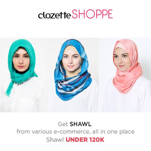 Pakai instant shawl untuk tampil modis secara praktis, Hijabers! Kamu bisa belanja berbagai jenis shawl yang sesuai dengan gaya-mu di #ClozetteSHOPPE!
http://bit.ly/242cafb