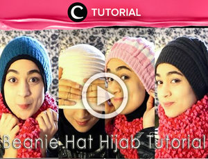 Wearing hijab doesn't mean you can't be creative. If you bored with pashmina, you must try wearing hijab with beanie. See the tutorial hijab in beanie, here http://bit.ly/1SoTTDg Video shared by Clozetter: kyriaa. Ingin tahu tutorial Tutorials Hijab Update ala clozetters lainnya hari ini, di sini http://bit.ly/Tutorialhijab. See All Tutorials: http://bit.ly/alltutorials.