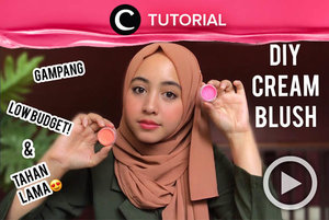 Pasti kamu gak menyangka kalau cream blush ternyata bisa dibuat dengan semudah ini: http://bit.ly/38tbrbE. Video ini di-share kembali oleh Clozetter @kyriaa. Lihat juga tutorial lainnya di Tutorial Section.