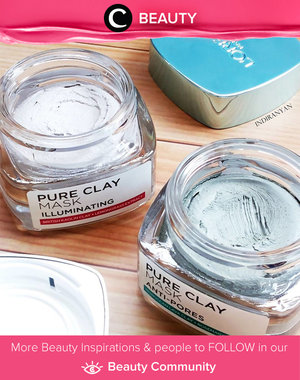 New L'Oreal Pure Clay Mask to get your skin lighten and healthy. Simak Beauty Updates ala clozetters lainnya hari ini di Beauty Community. Image shared by Clozetter @indirawulandari. Yuk, share beauty product andalan kamu.