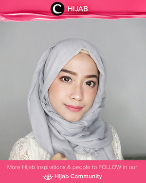 08 Vintage Rose by PIXY Lip Cream Nude Series on her lips. Simak inspirasi gaya Hijab dari para Clozetters hari ini di Hijab Community. Image shared by  Star Clozetter @cyndiadissa. Yuk, share juga gaya hijab andalan kamu
