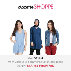 Denim obsession is still on! Belanja outfit denim dari berbagai ecommerce site MULAI dari 80K via #ClozetteSHOPPE!
http://www.clozetteshoppe.co.id/styles/denim-on-denim?utm_source=cid&utm_medium=clozettecrew&utm_campaign=up_cid_shoppe_denim