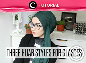 Siapa bilang kacamata hanya bisa dipadupadankan dengan satu gaya hijab? Yuk, intip video berikut agar kamu bisa mencoba gaya hijab baru yang cocok dengan kacamata kesayanganmu http://bit.ly/2dJQe2s. Video ini di-share kembali oleh Clozetter: kyriaa. Cek Tutorial Updates lainnya pada Tutorial Section.