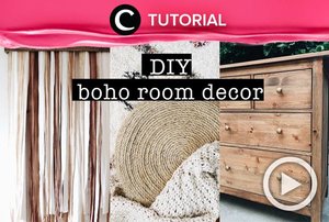 Make your room look even better with this DIY ideas: http://bit.ly/2s4eE1a. Video ini di-share kembali oleh Clozetter @dintjess. Lihat juga tutorial lainnya di Tutorial Section.