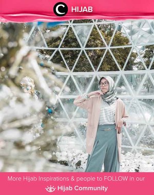 What to wear this Sunday? Pastel outfit, obviously! Image shared by Clozetter @diannopiyani. Simak inspirasi gaya Hijab dari para Clozetters hari ini di Hijab Community. Yuk, share juga gaya hijab andalan kamu.