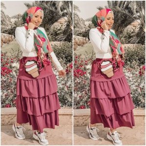 Street hijab stylish new looks | | Just Trendy Girls