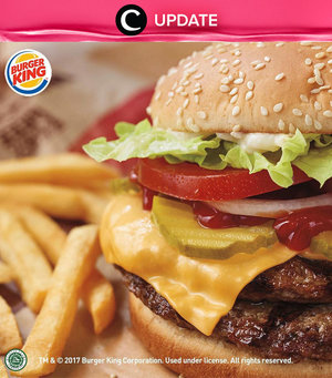 Mau tau cara hemat makan di Burger King? Lihat info lengkapnya pada bagian Premium Section aplikasi Clozette. Bagi yang belum memiliki Clozette App, kamu bisa download di sini https://go.onelink.me/app/clozetteupdates. Jangan lewatkan info seputar acara dan promo dari brand/store lainnya di Updates section.