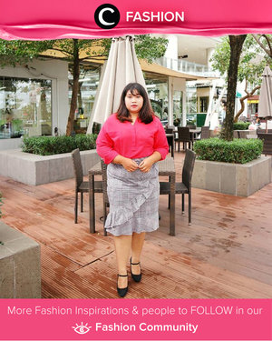Pick a nice outfit, put the best shoes on, and don't forget to wear the best part. Your confindence. Voila! You're ready to slay. Simak Fashion Update ala clozetters lainnya hari ini di Fashion Community. Image shared by Clozetter: @redhacs. Yuk, share outfit favorit kamu bersama Clozette.