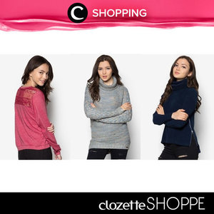 Sweater weather is back! Pakai sweater favoritmu agar tetap hangat di hari hujan. Shop new sweater from various ecommerce site in Indonesia at #ClozetteSHOPPE!  http://bit.ly/1SwYBhw